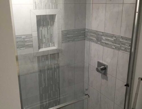 Shower with Gray Overtones